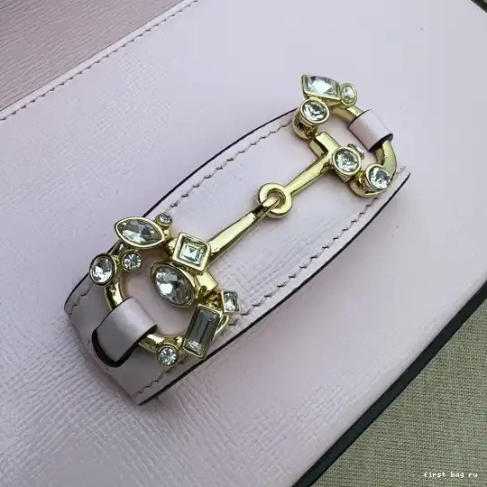 First bag ru bag-23.5*13*7cm 1955 shoulder small Gucci Horsebit 0702